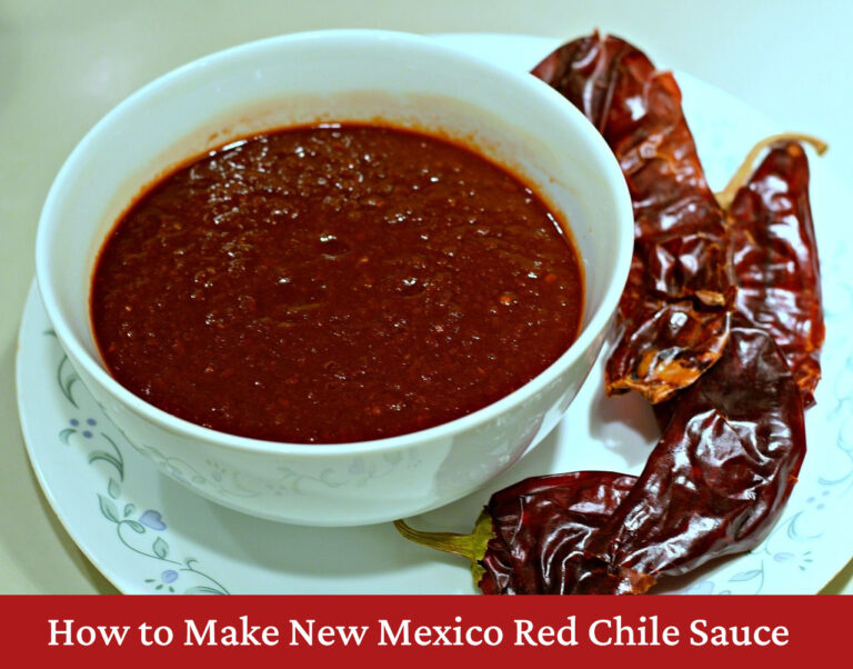 How to Make New Mexico Red Chile Sauce