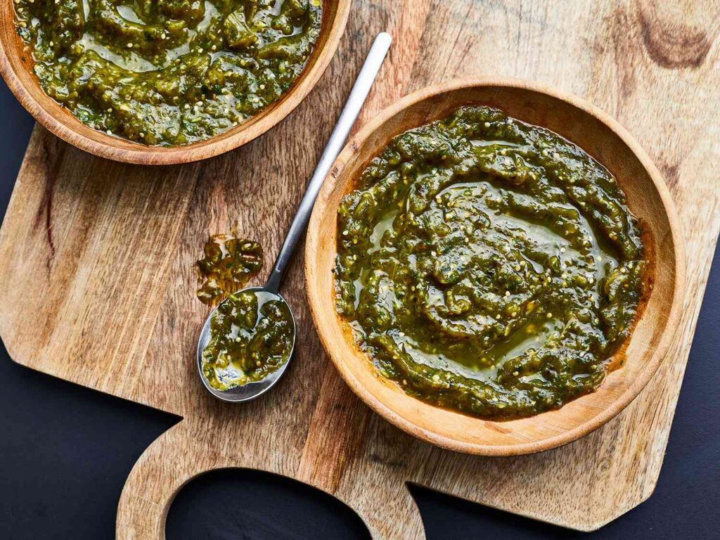 Roasted Green Chile Salsa